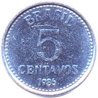 5 Centavos reverse