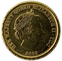 ½ Crown obverse