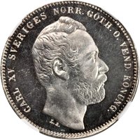 2 Riksdaler Riksmynt obverse
