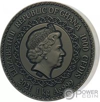 1000 Cedis obverse