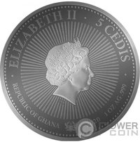 5 Cedis obverse