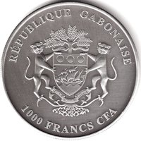 1000 Francs CFA obverse