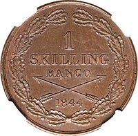 1 Skilling Banco reverse