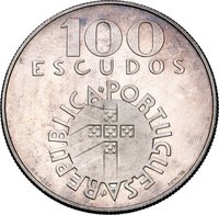 100 Escudos obverse