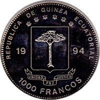 1000 Francos CFA obverse
