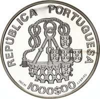 1000 Escudos obverse