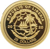 25 Dollars obverse
