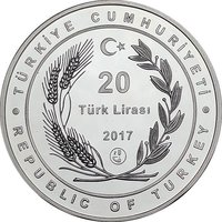 20 Lira obverse