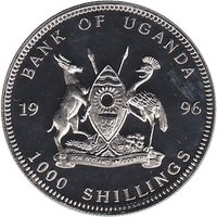 1000 Shillings obverse