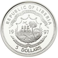 5 Dollars obverse