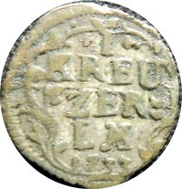 1 Kreuzer reverse