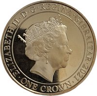 1 Crown obverse
