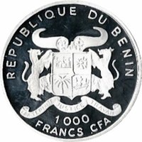 1000 Francs CFA obverse