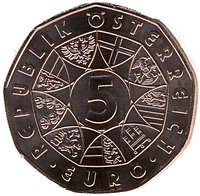 5 Euro obverse