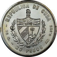 20 Pesos obverse