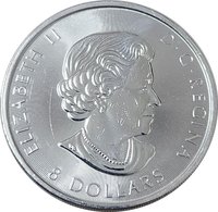8 Dollars obverse