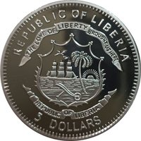 5 Dollars obverse