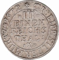 ⅓ Thaler reverse