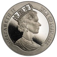 ½ Crown obverse