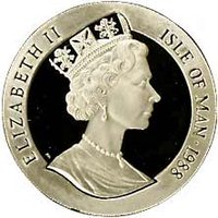 ½ Crown obverse
