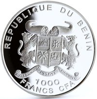 1000 Francs CFA obverse