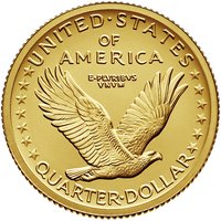 ¼ Dollar reverse