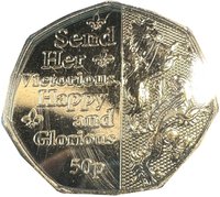 50 Pence reverse