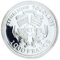 1000 Francs CFA obverse