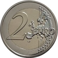 2 Euro reverse