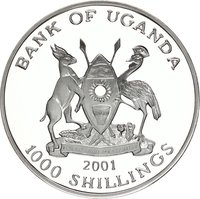 1000 Shillings obverse