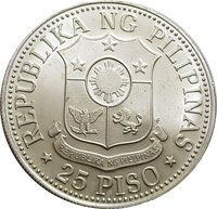 25 Pesos obverse