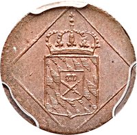 1 Heller obverse