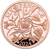 6 Pence reverse