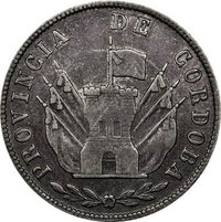 2 Reales obverse