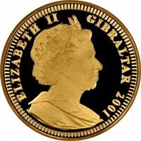 ⅕ Crown obverse