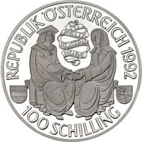 100 Schilling obverse