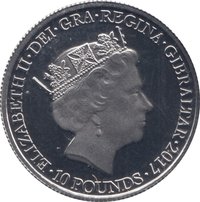 10 Pounds obverse