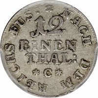 1⁄12 Thaler reverse