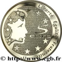 5 Euro reverse
