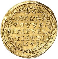 1 Ducat reverse