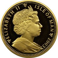 ½ Crown obverse