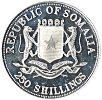 250 Shillings obverse