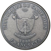 1000 Francs CFA obverse