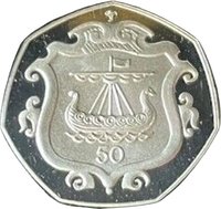 50 Pence reverse