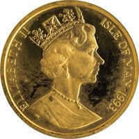 ½ Crown obverse