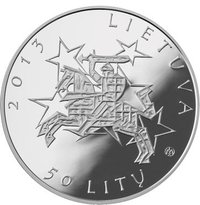 50 Litų obverse