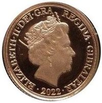 ½ Sovereign obverse