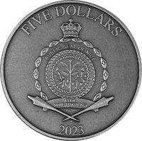 5 Dollars obverse
