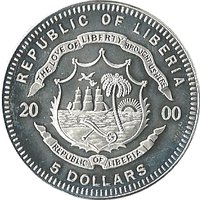 5 Dollars obverse