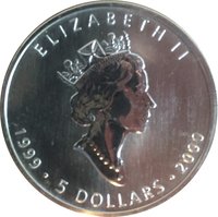 5 Dollars obverse